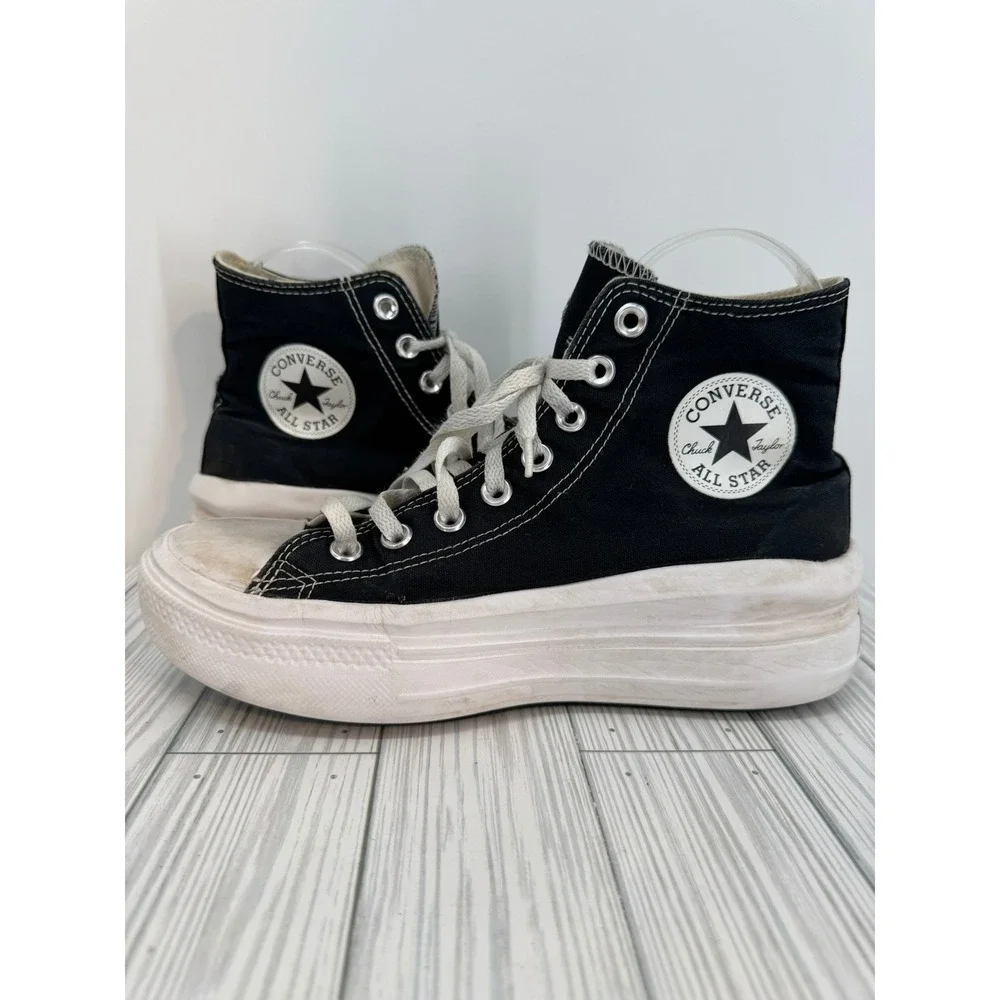 Converse Chuck Taylor All Star Women's‎ 9 Lift Platform High Top Sneakers Black